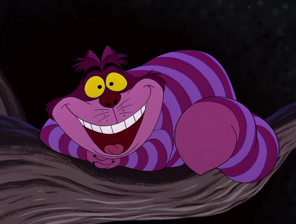 Le Chat du Cheshire — Alice au pays des merveilles