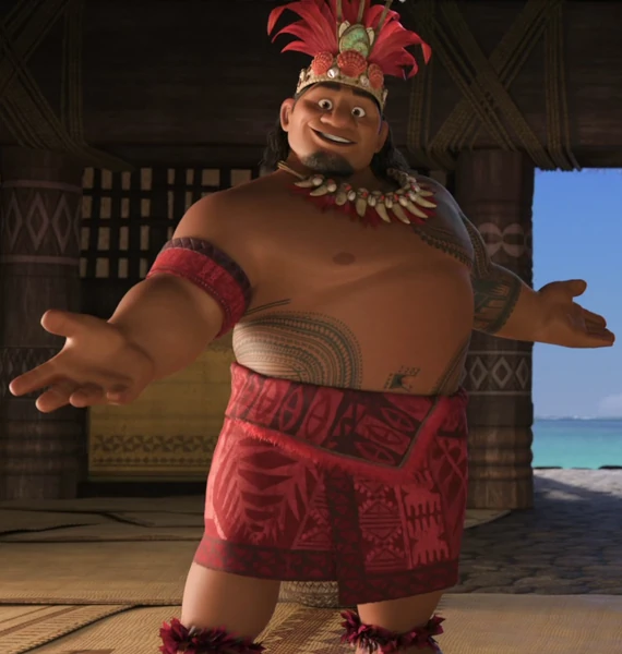 Le chef Tui — Vaiana : La Légende du bout du monde