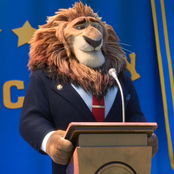 Le maire Lionheart — Zootopie
