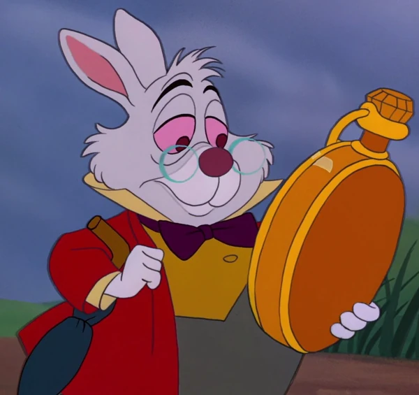 Le Lapin Blanc — Alice au pays des merveilles